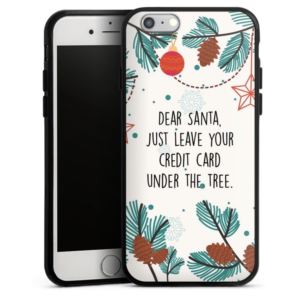 DeinDesign Handyhülle Dear Santa, Hülle Sprüche Statement Weihnachten