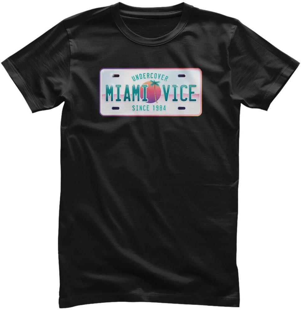 Miami Vice T-Shirt Miami Vice - Undercover Since 1984 T-Shirt