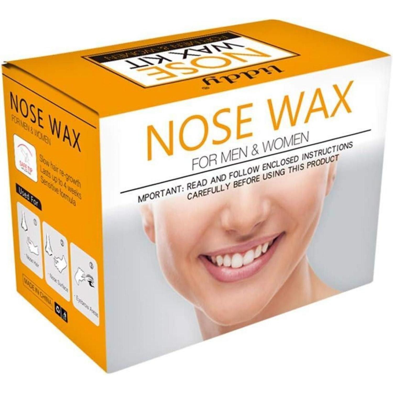 LuxusKollektion Enthaarungswachs Nasenhaarentfernungswachs Kit Nasenhaar Wachs Nose Wax Set