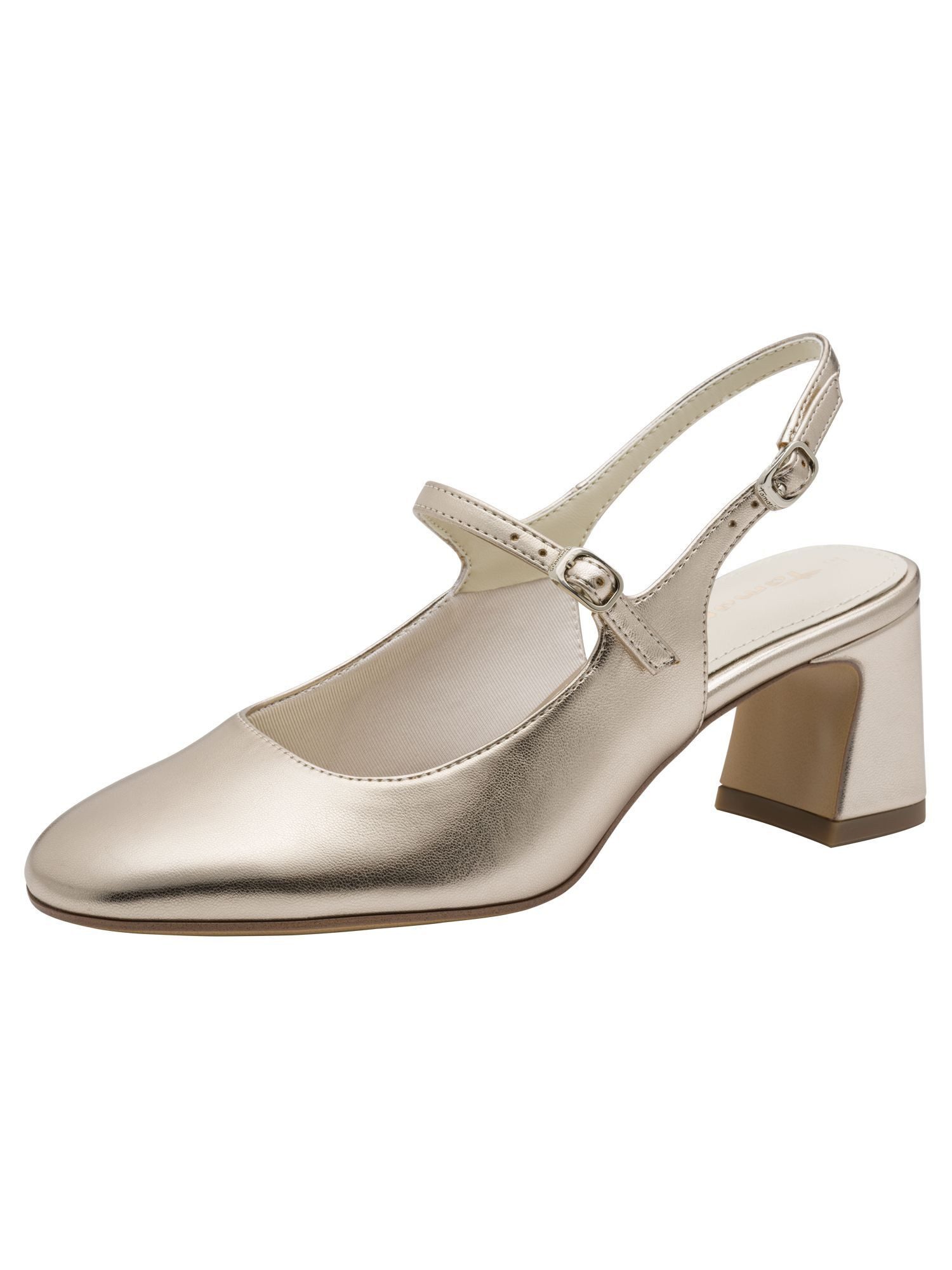 Tamaris ANTIslide, TOUCH-IT, ANTIshokk mit Blockabsatz Slingpumps ANTIslide
