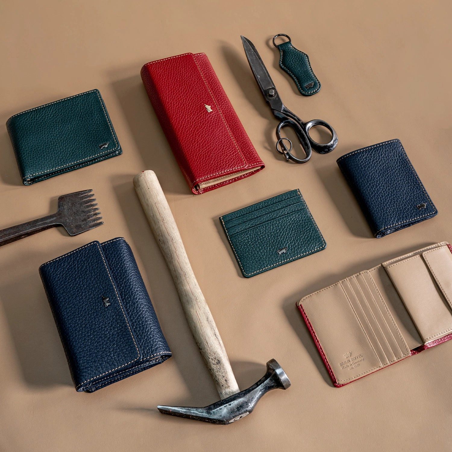 Braun Büffel Geldbörse TONI Geldbörse 15CS bottle