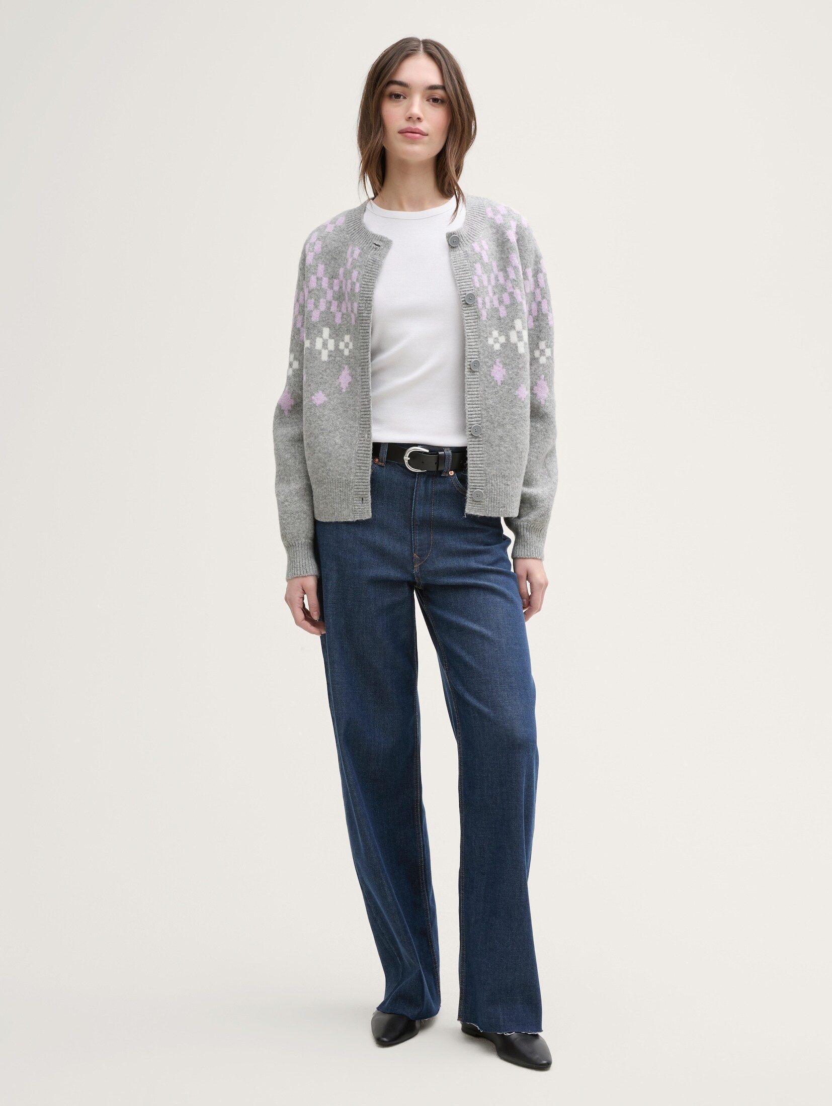 TOM TAILOR Denim Weite Jeans Jeanshosen TTLINOU WIDE Jeans günstig online kaufen