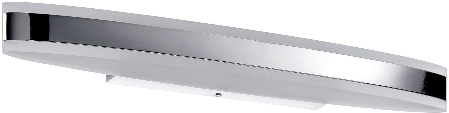 integriert, Chrom, Warmweiß, Acryl, fest Spiegelleuchte Paulmann Metall, IP44 500mm 9W Badezimmerleuchte Kuma Weiß, LED