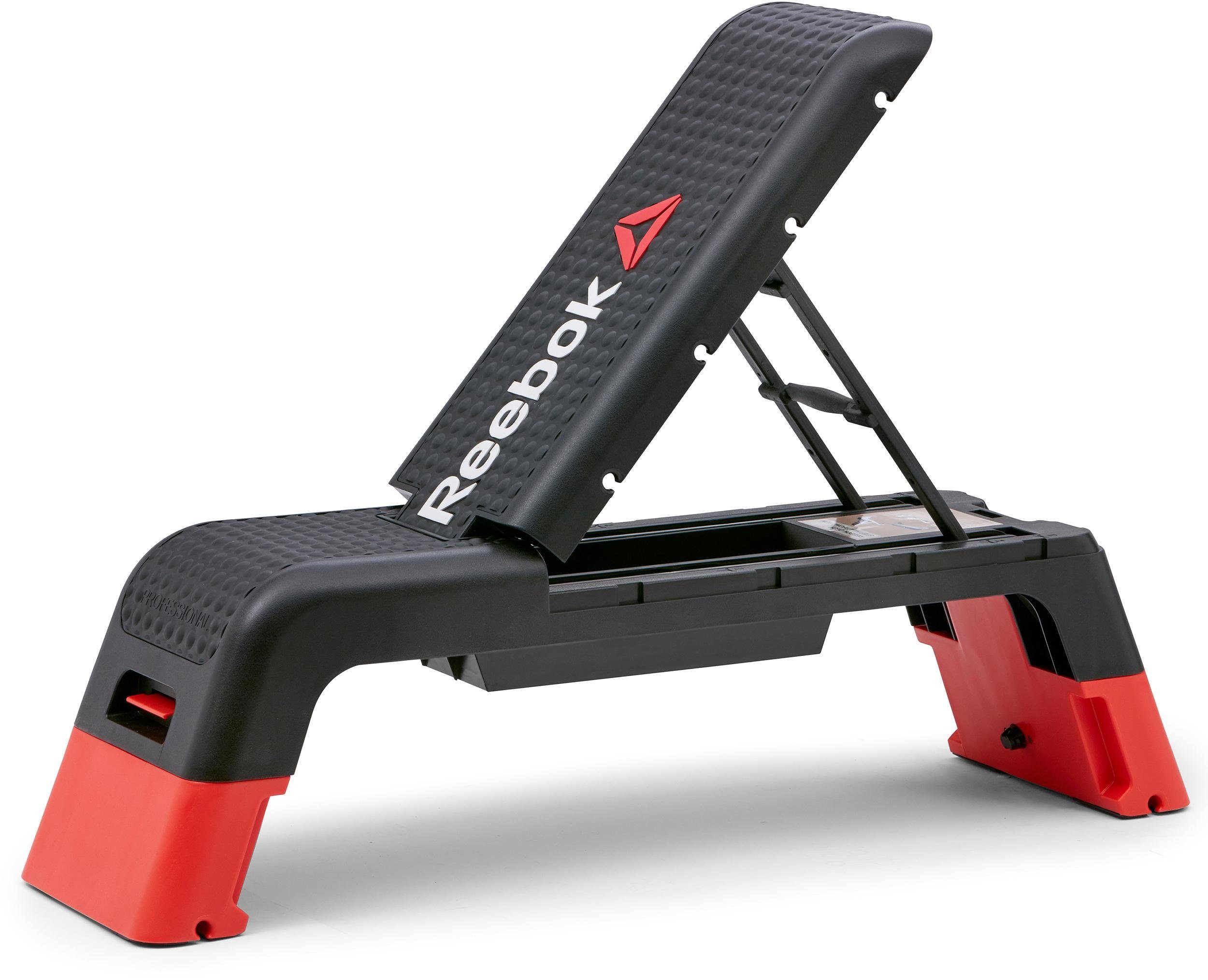 Reebok Stepboard »Reebok Deck«, Clips zum Befestigen von Widerstandsrohre  für ein abwechslungsreiches Training online kaufen | OTTO