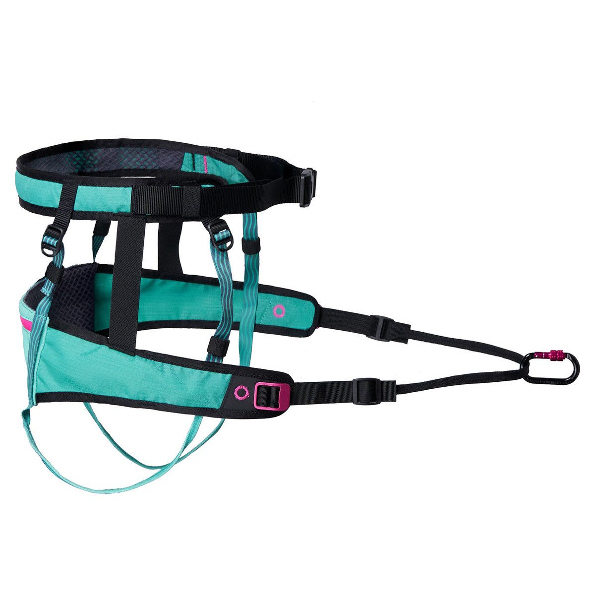 Non-stop dogwear Gürteltasche Hüftgurt CaniX Belt 2.0 aqua/pink