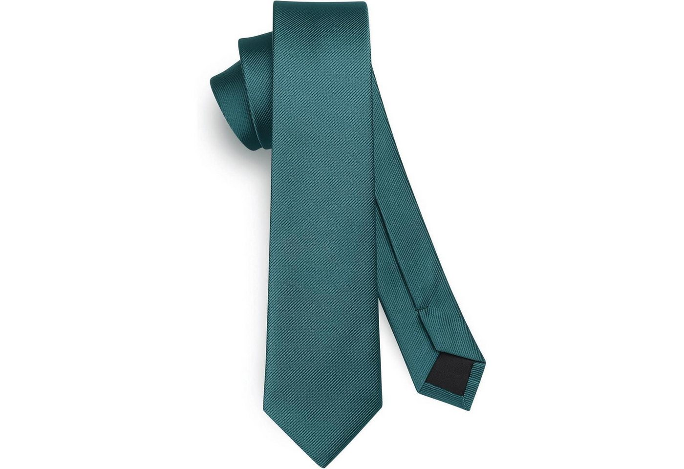 LuxusKollektion Krawatte Krawatte Herren Seide 6cm Business Hochzeit Party Blaugrun