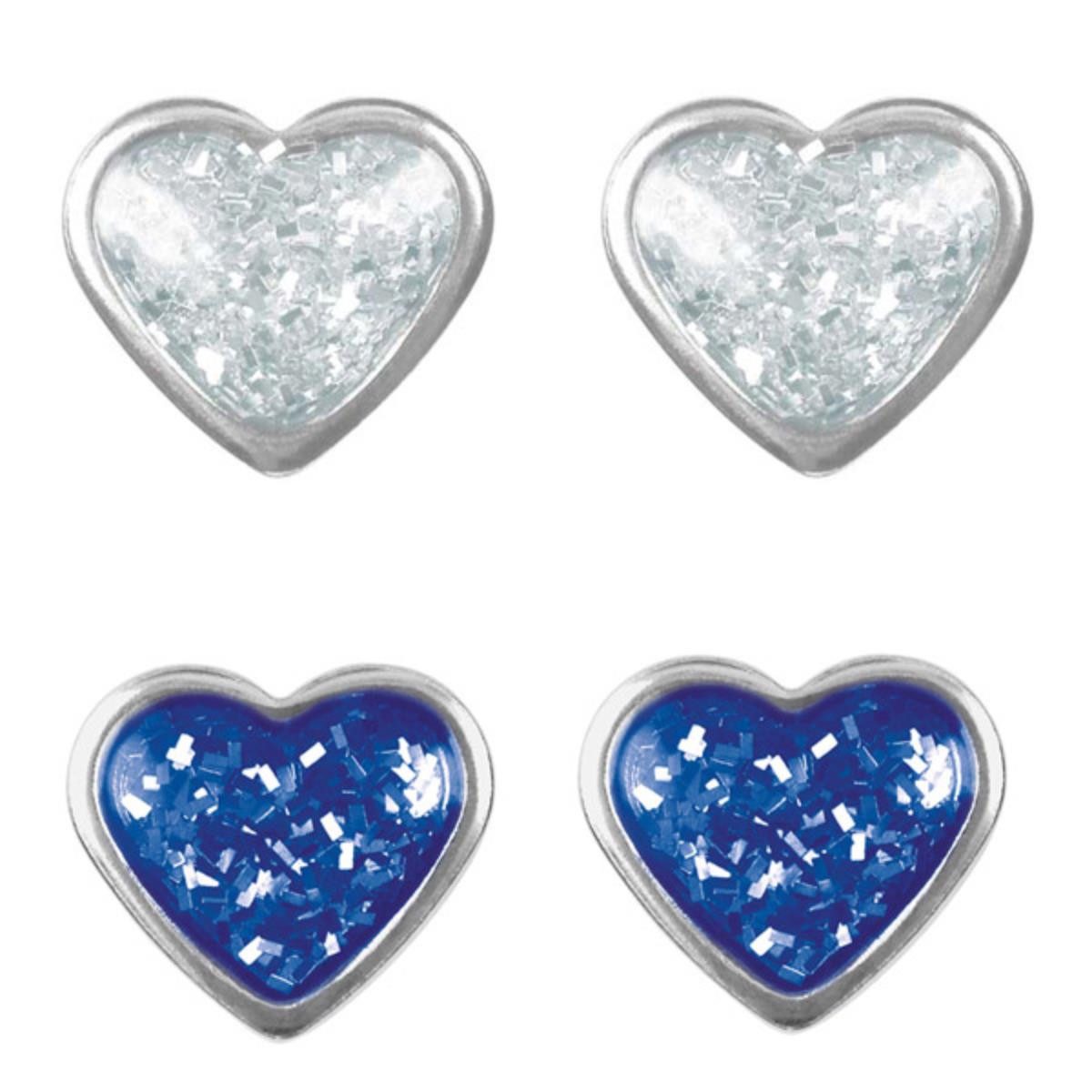 Studex Paar Ohrstecker Medizinische Ohrstecker: Erstohrstecker Studex 75 „Glitter Herz“