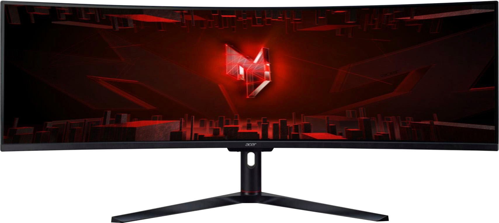 Acer Nitro EI491CURS Curved-Gaming-LED-Monitor (124 cm/49 ", 5120 x 1440 px, DQHD, 4 ms Reaktionszeit, 120 Hz, VA LCD)