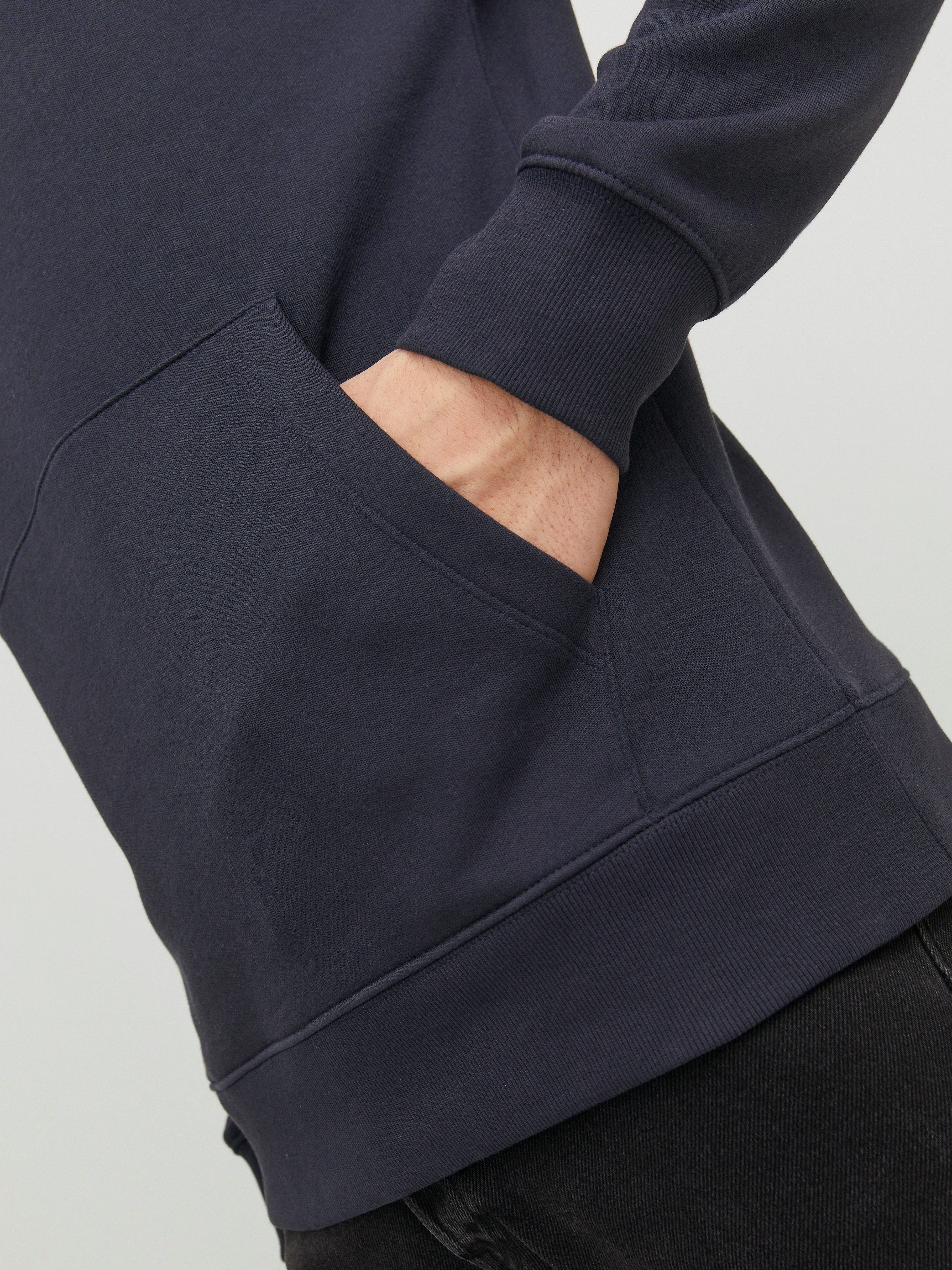 Jack & Jones Kapuzensweatshirt JJESTAR mit 3D-Print und Kapuze für vielseitige Anlässe Baumwollmischung, relaxed fit