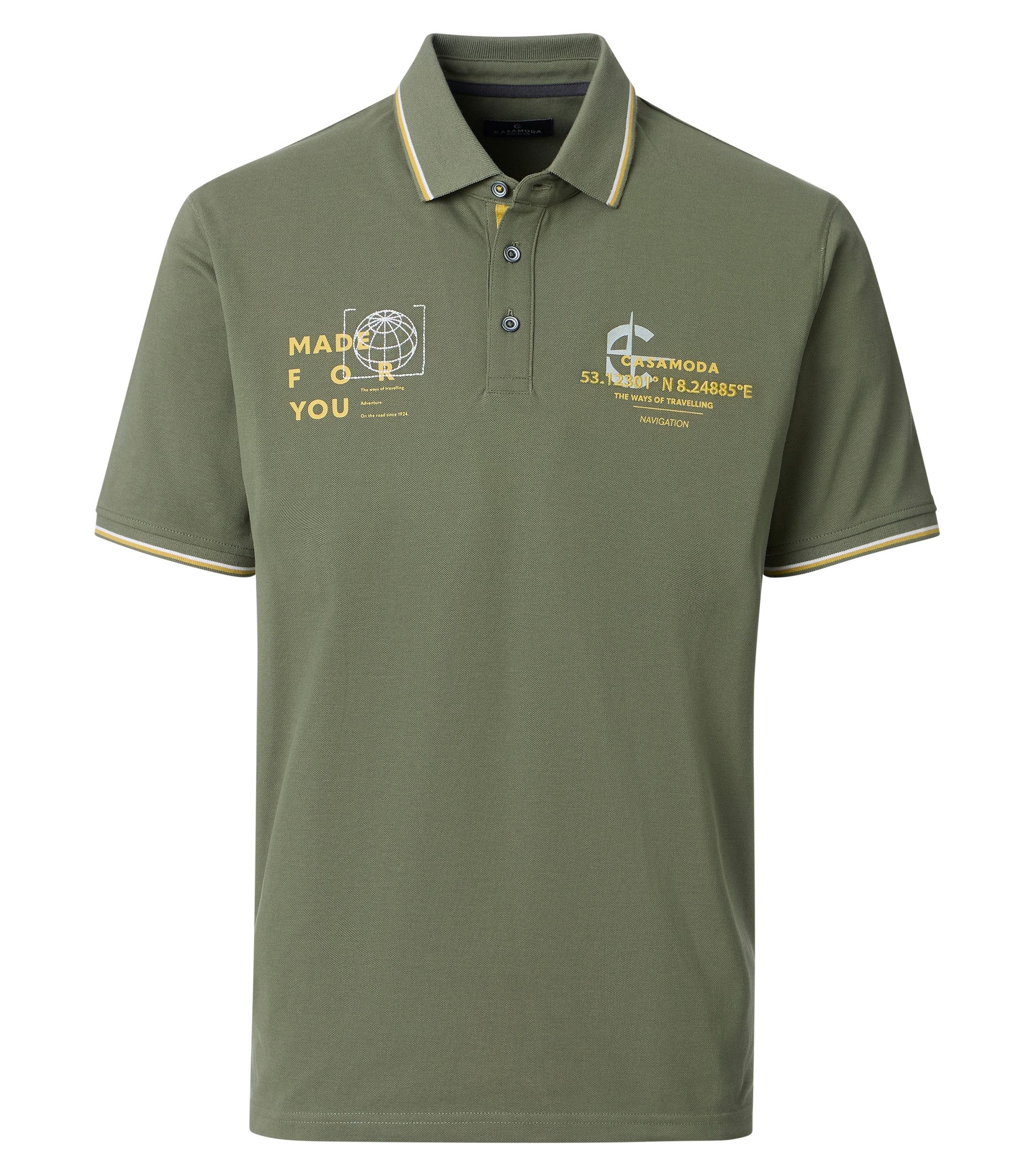 Poloshirt CASAMODA Polo-Shirt Print