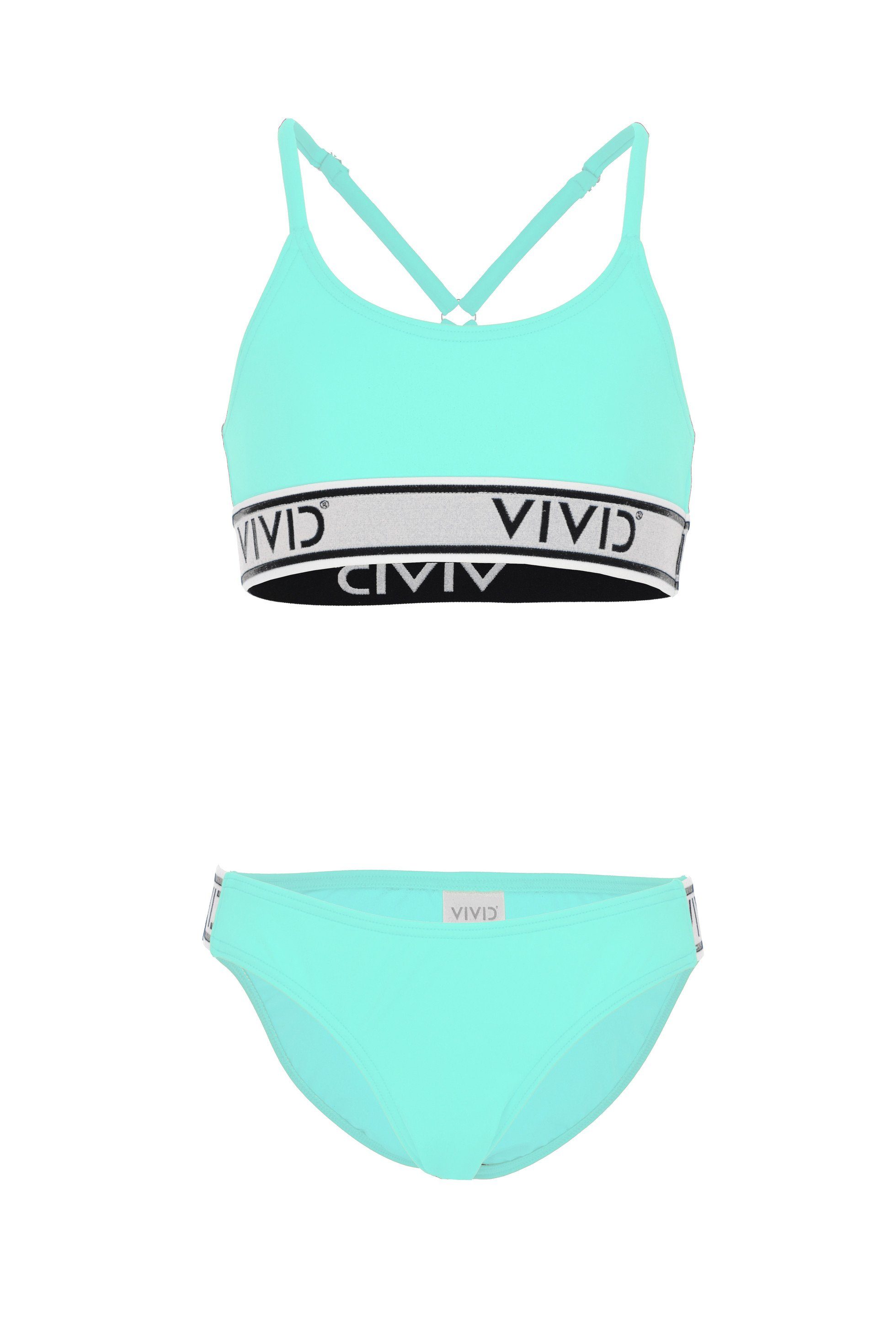 Triangel-Bikini Mädchen-Bikini