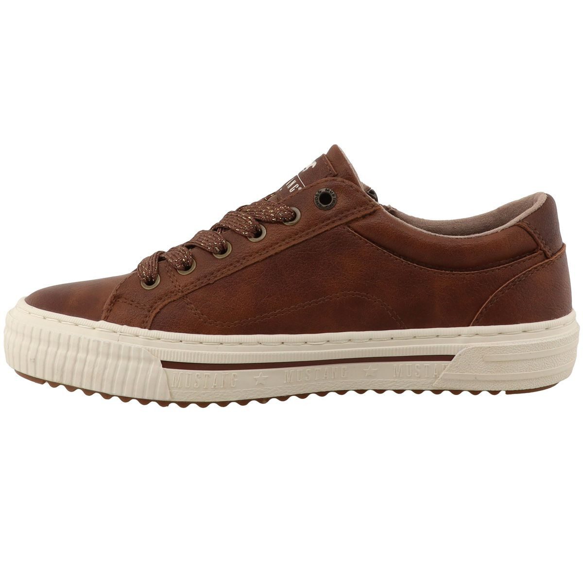 Mustang Shoes 15M0112011-rust Sneaker Lässiger Low-Sneaker mit praktischem Reißverschluss