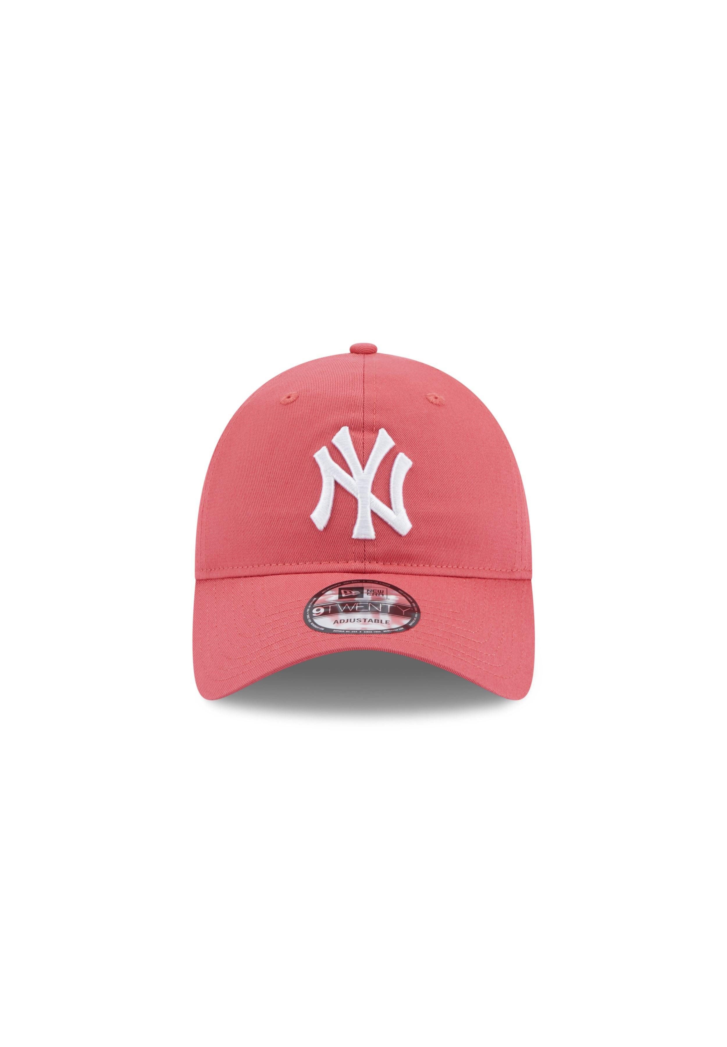 New Era Baseball Cap New York Yankees MLB League Essential Lightpink 9Twenty Unstructured S (1-St)