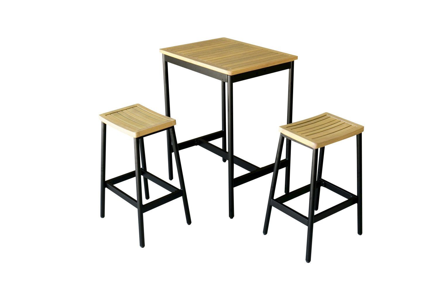 Primaster Bargruppe Primaster Bar-Set Salo Eucalyptusholz, Witterungsbeständig