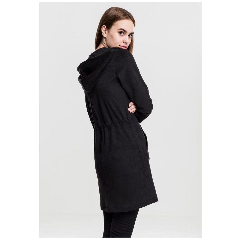 URBAN CLASSICS Parka Ladies Imitation Suede Parka