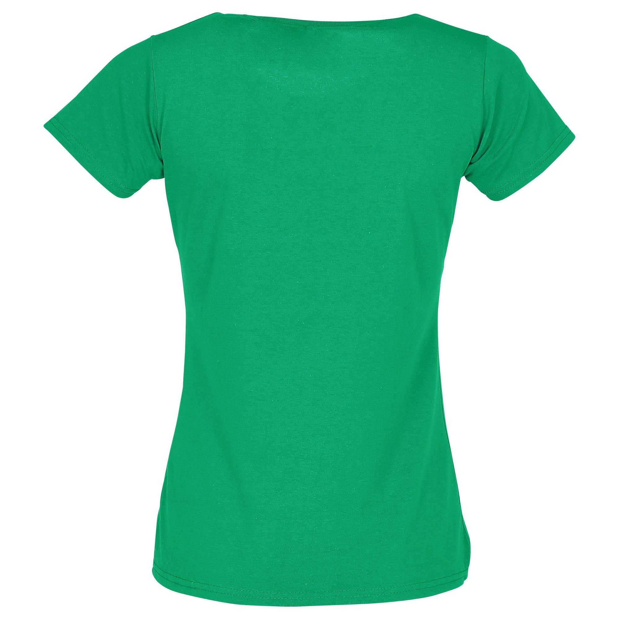 Fruit of the Loom Rundhalsshirt Damen T-Shirt mit Vintage-Logo