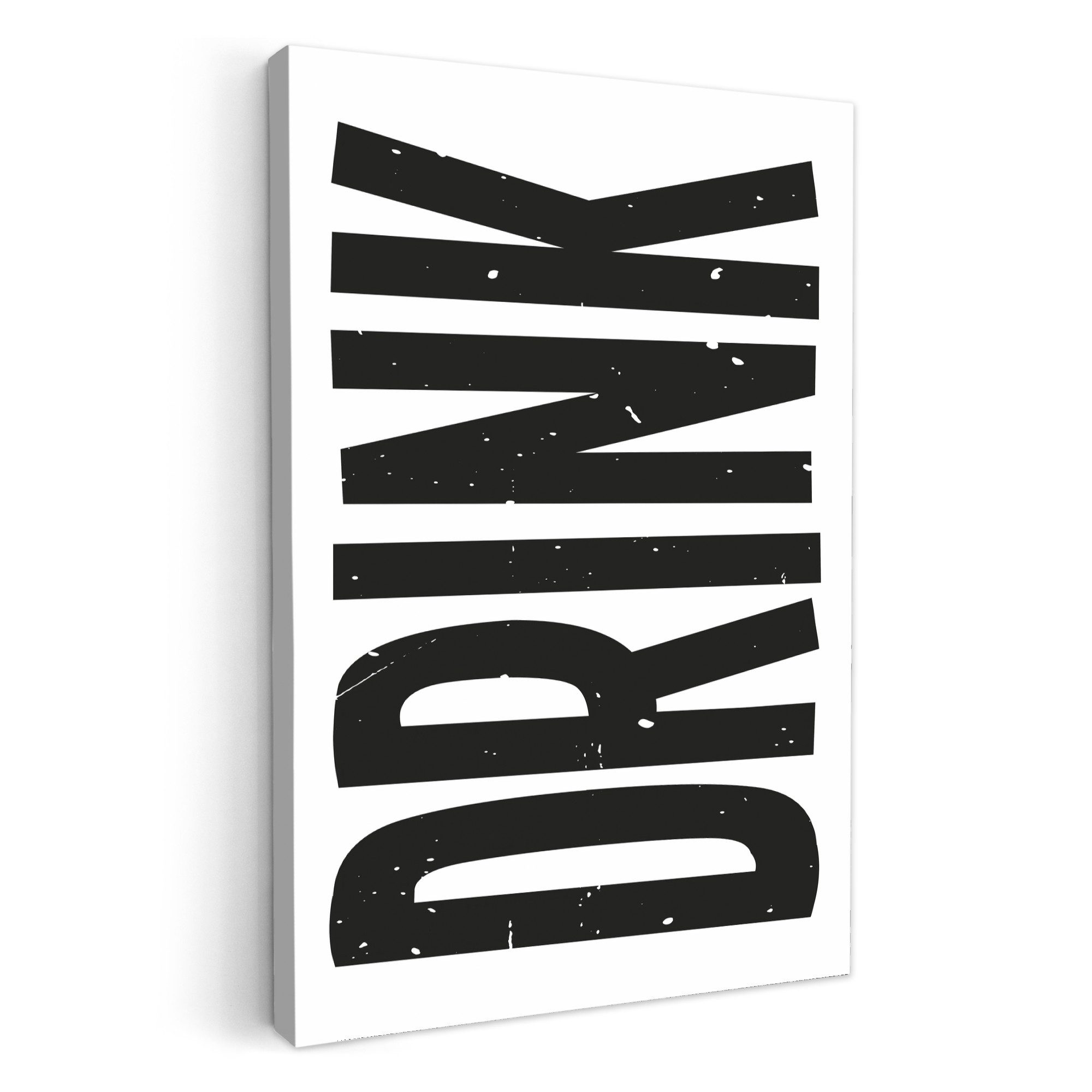 OneMillionCanvasses® Leinwandbild Getränk - Schwarz - günstig online kaufen