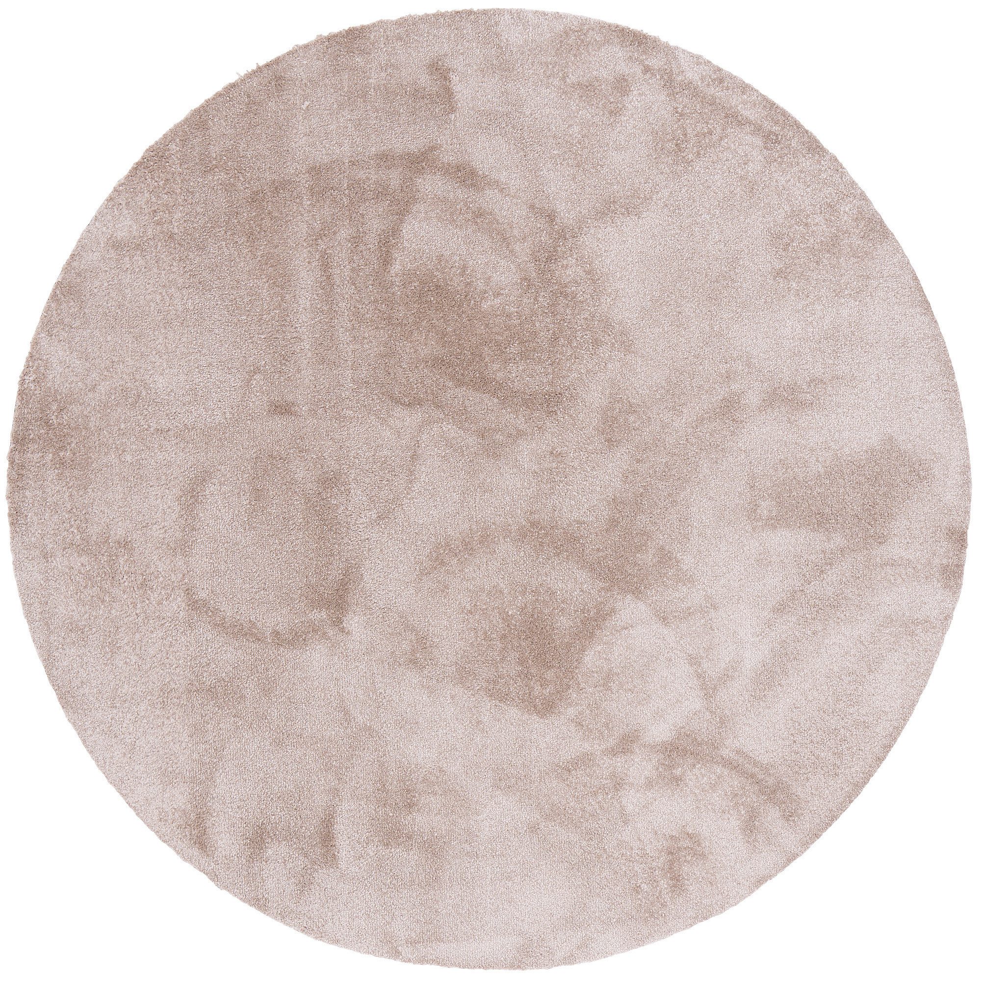 Snapstyle Hochflor-Teppich Super Soft Hochflorteppich Livorno Rund, Rund, H günstig online kaufen