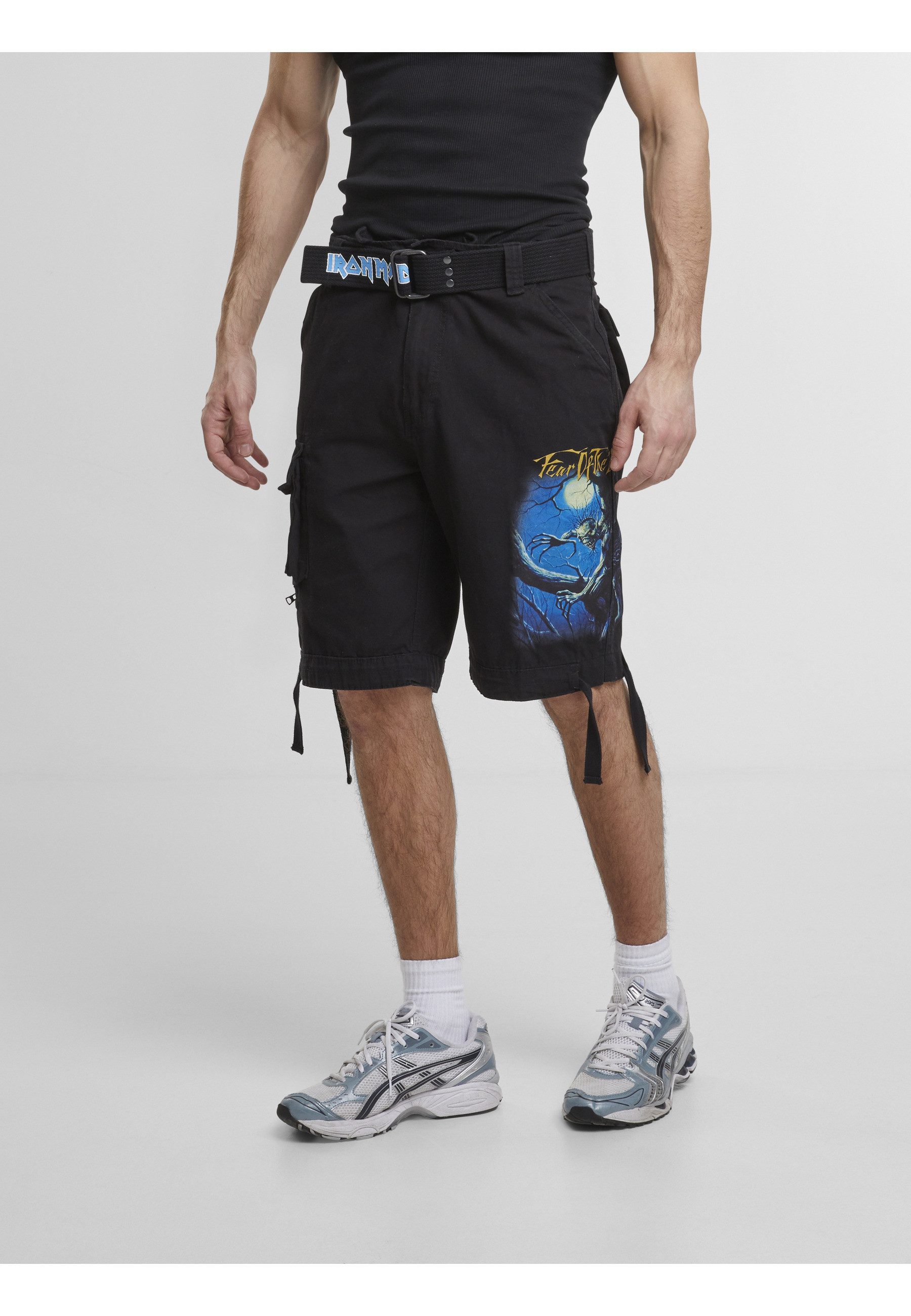 Brandit Cargoshorts Brandit Iron Maiden Savage Shorts Fear of the Dark (1-tlg)