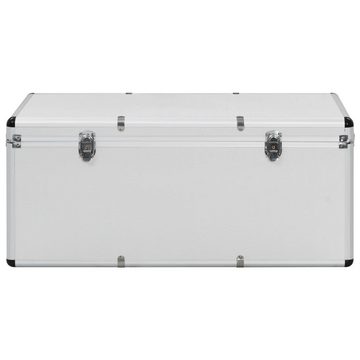 vidaXL Werkzeugbox Aufbewahrungskoffer 3 Stk. Silbern Aluminium (3 St)