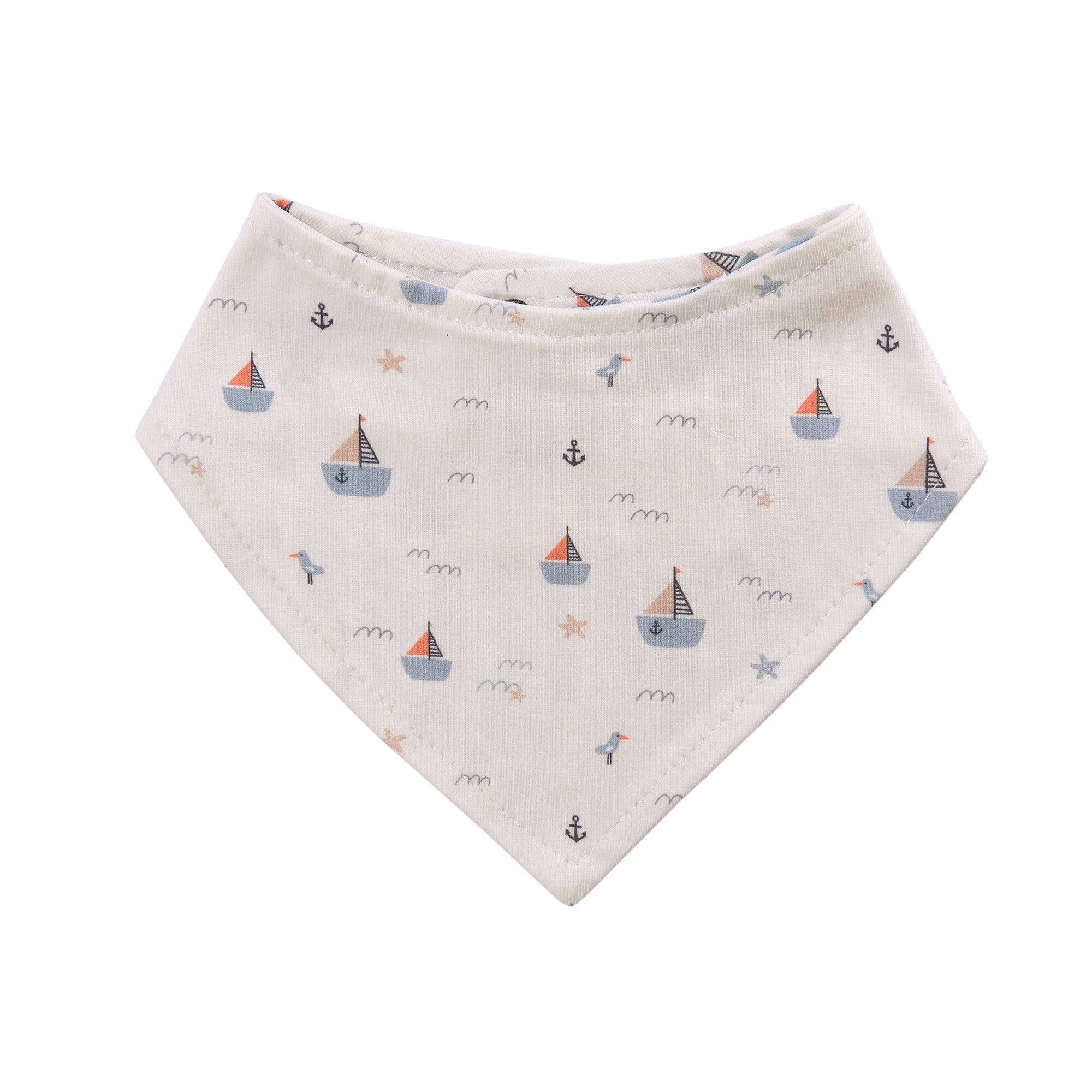 MAXIMO Halstuch GOTS BABY-Dreiecktuch, Jersey Druckknopf, (1-St), Baumwolljersey