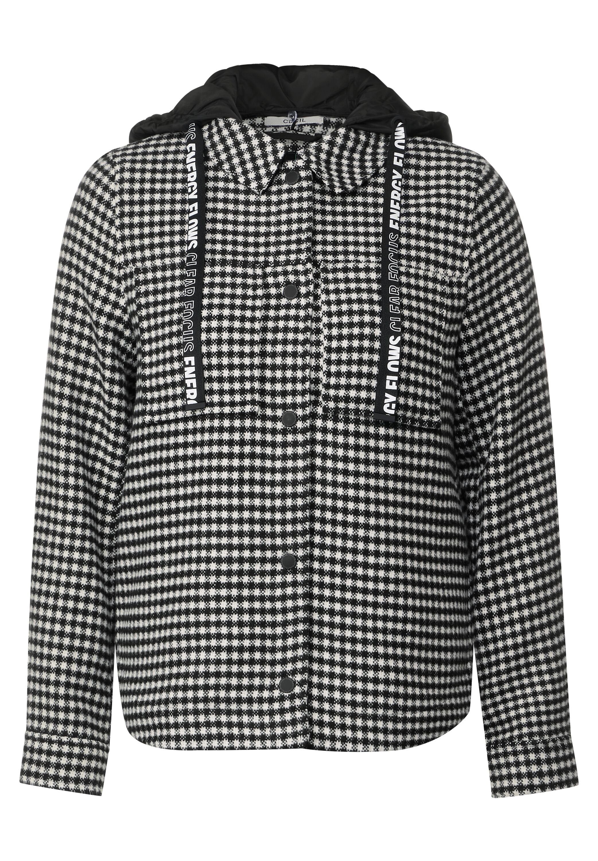 CECIL Kurzjacke mit Karomuster