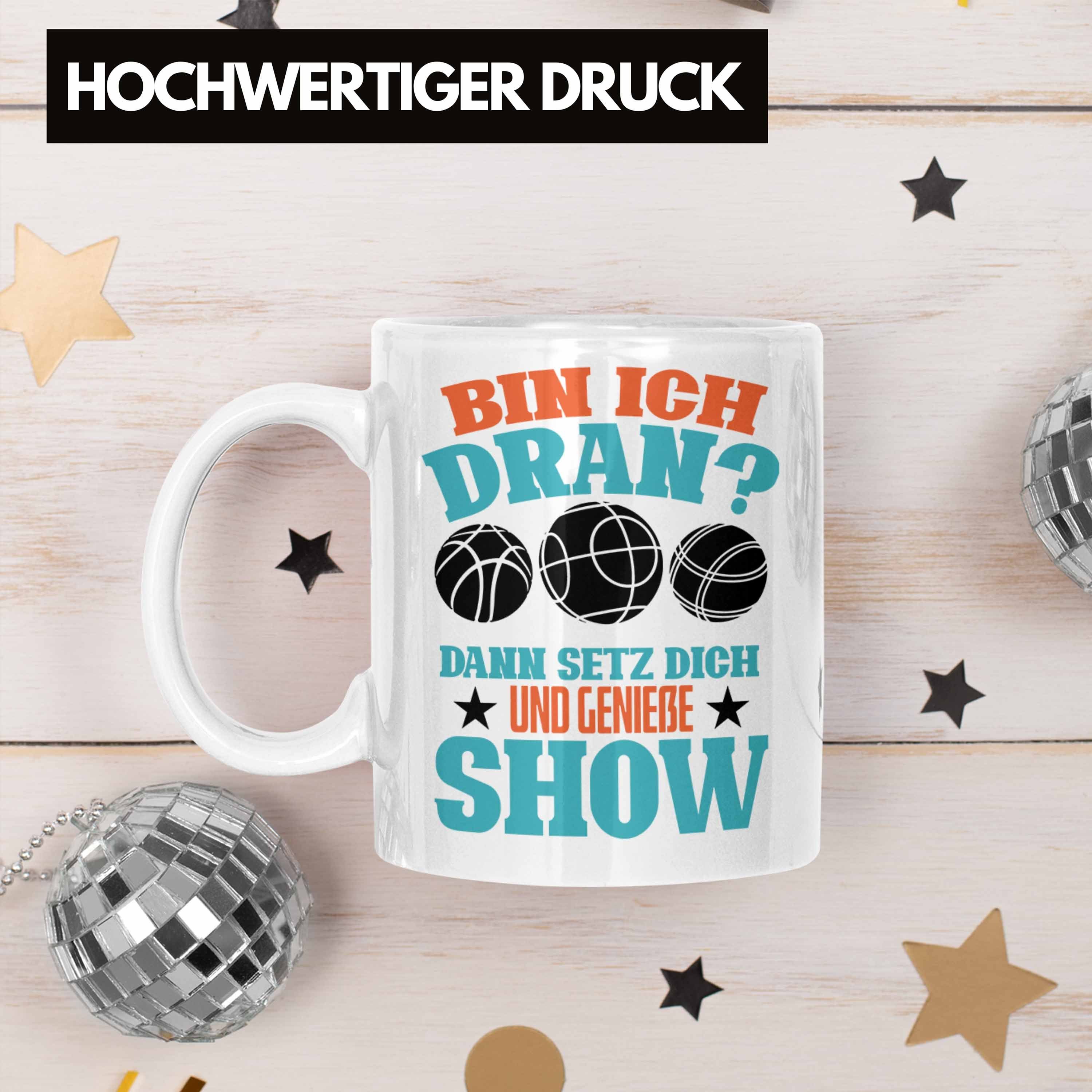Genieße "Bin Setz Dich Tasse Hin Die Show" Dann Weiss Ges Dran Boule Ich Und Trendation Tasse