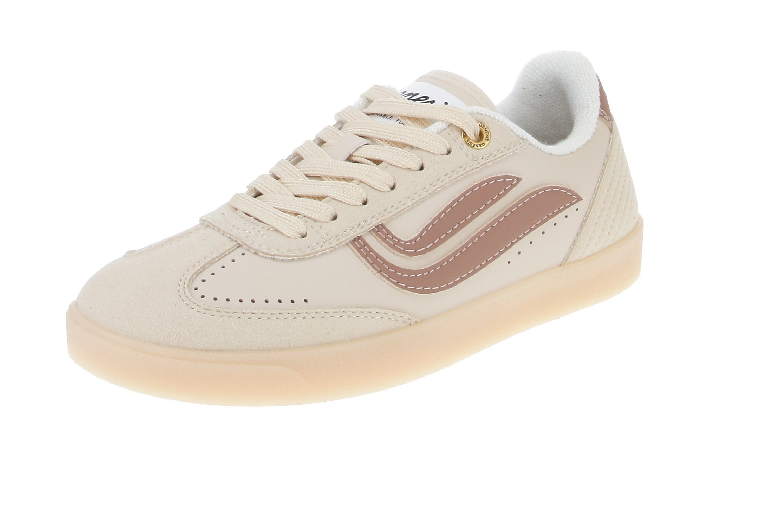 Genesis Footwear 1005434 G-Volley Soft Color Serial Vanilla-Brandy Sneaker