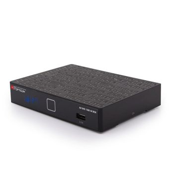 RED OPTICUM AX UHD 1500 4K Box Android Ultra HD SAT-Receiver (DVB-S2 Receiver Aufnahmefunktion auf externe Festplatte)