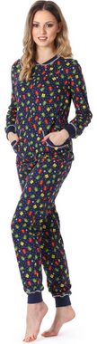 Merry Style Schlafanzug Damen Schlafanzug Schlafoverall MS10-175