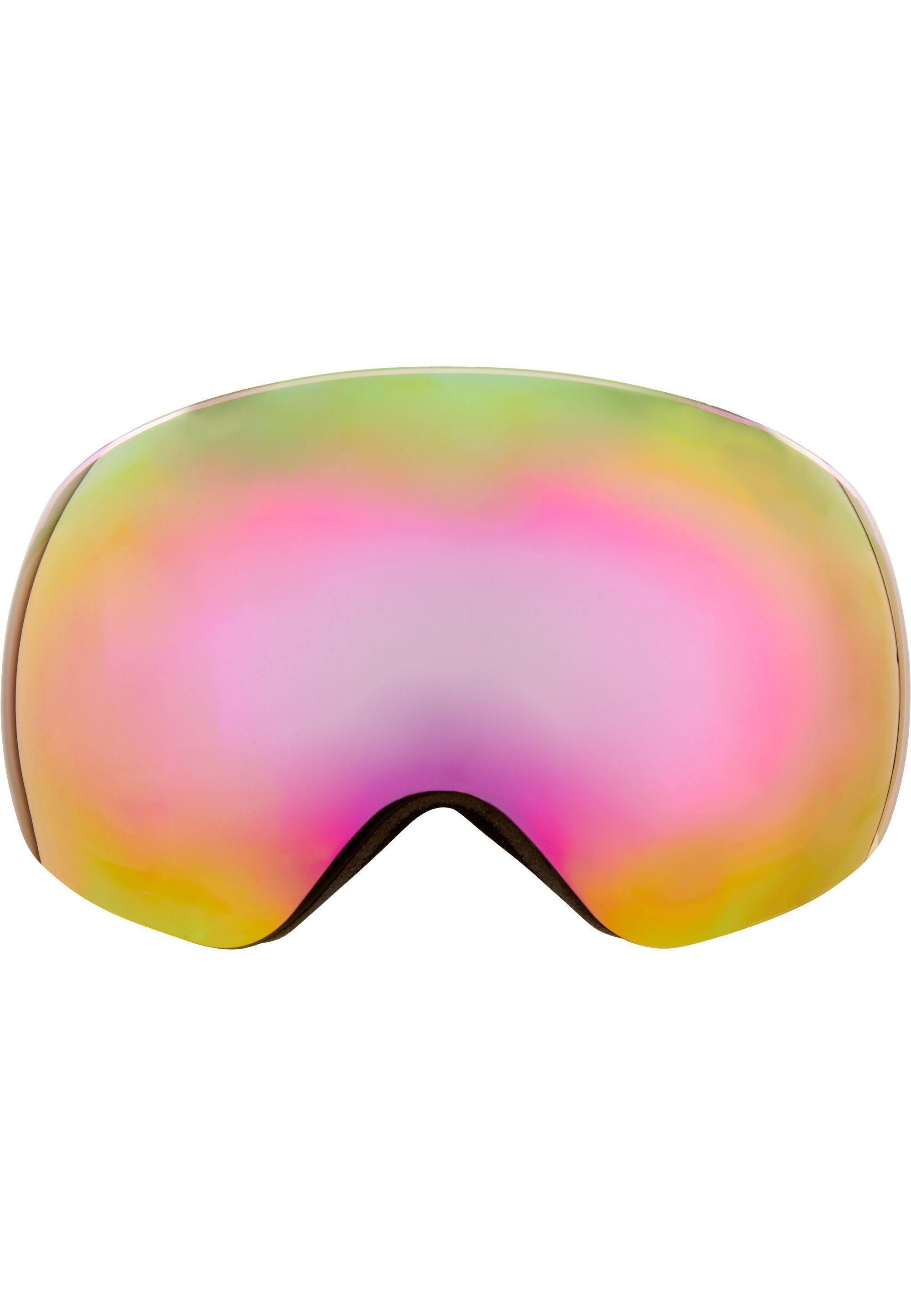 WHISTLER Skibrille WS6100, mit praktischer Anti-Fog-Beschichtung schwarz-pink
