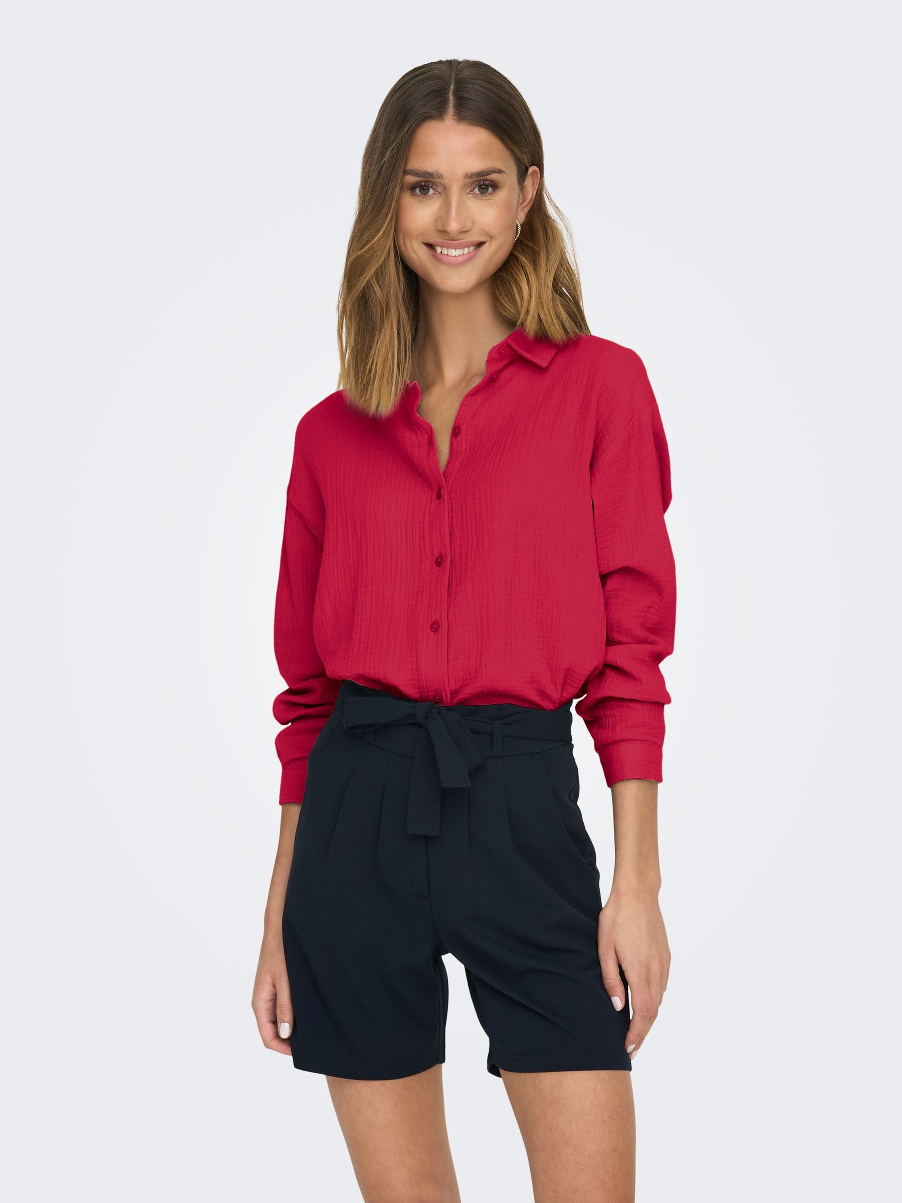 JACQUELINE de YONG Blusenshirt Elegantes Langarm günstig online kaufen
