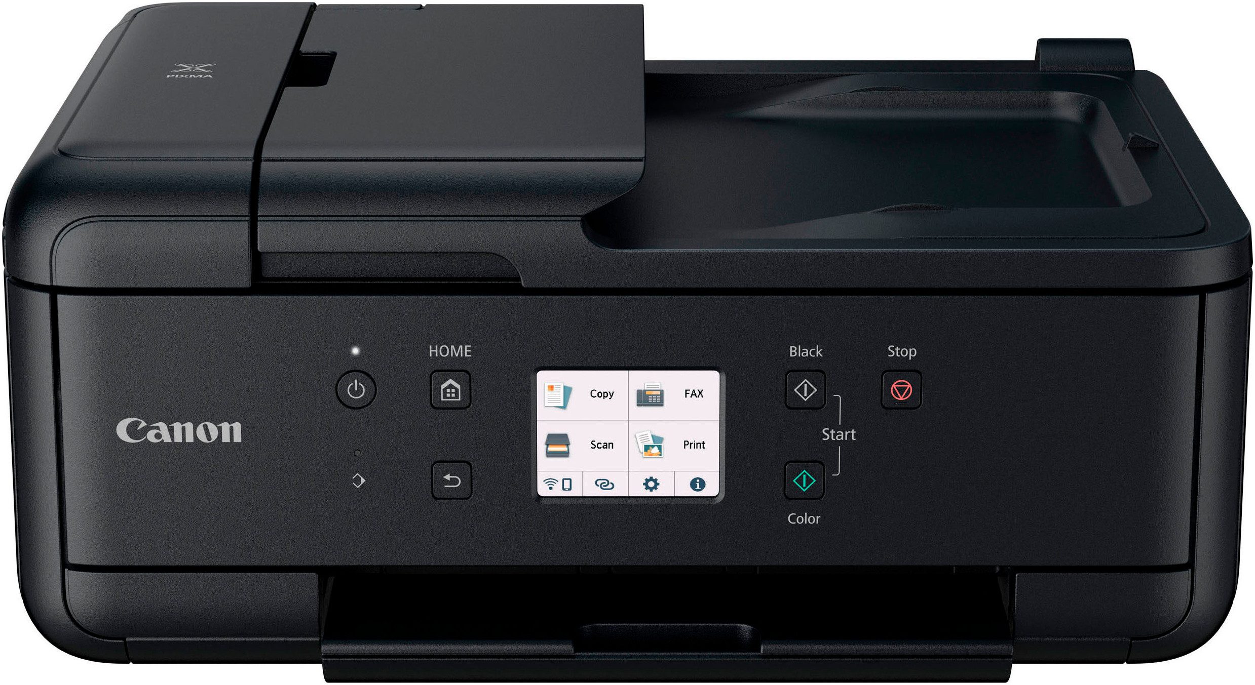 Canon PIXMA TR7650 Multifunktionsdrucker, (WLAN (Wi-Fi), Wi-Fi Direct, 4in1 Tintenstrahl-Multifunktionsgerät mit 5 separaten Tintenpatronen)
