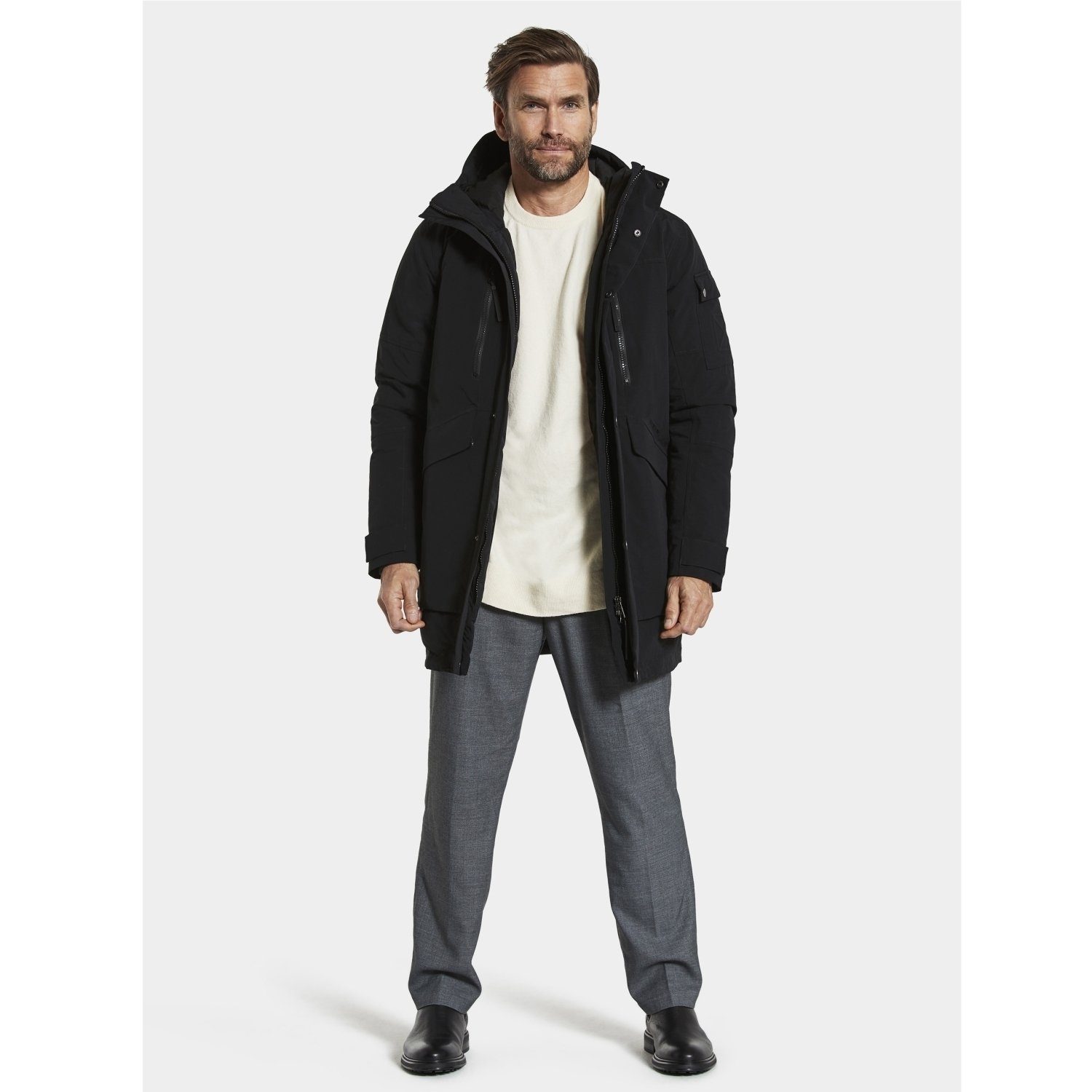 Parka Winterjacke Didriksons Ari Winterjacke Herren 2 black