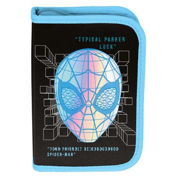 PASO Federtasche, 22 Teilig + Turnbeutel - Spider-Man - Blau