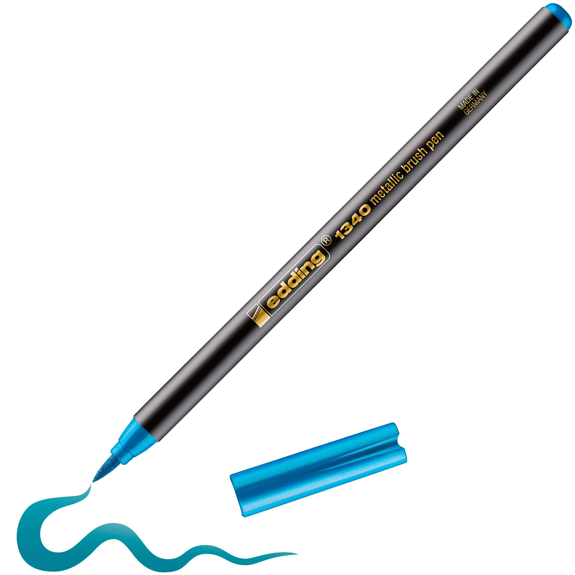 Pinselstift 1340 Pinselstift, edding Metallic Blau