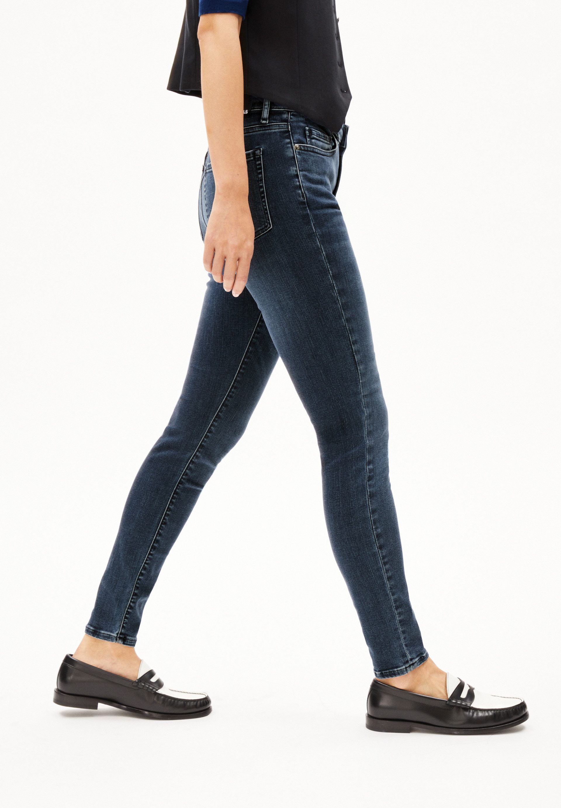 Armedangels Slim-fit-Jeans TILLAA (X-Stretch) Mid waist