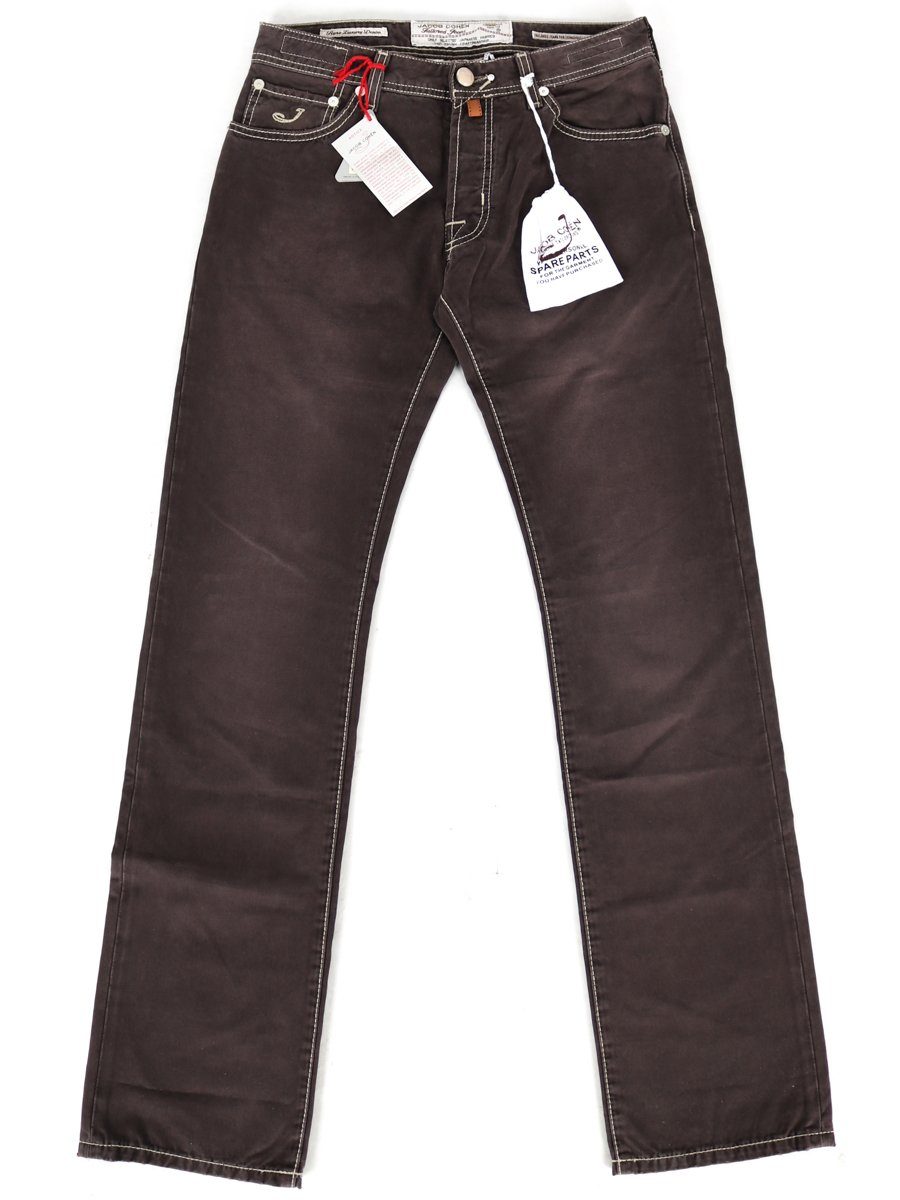 Jeans JACOB J620-Vintage - Straight-Jeans Lila 060 Handgefertigte COHEN Hose