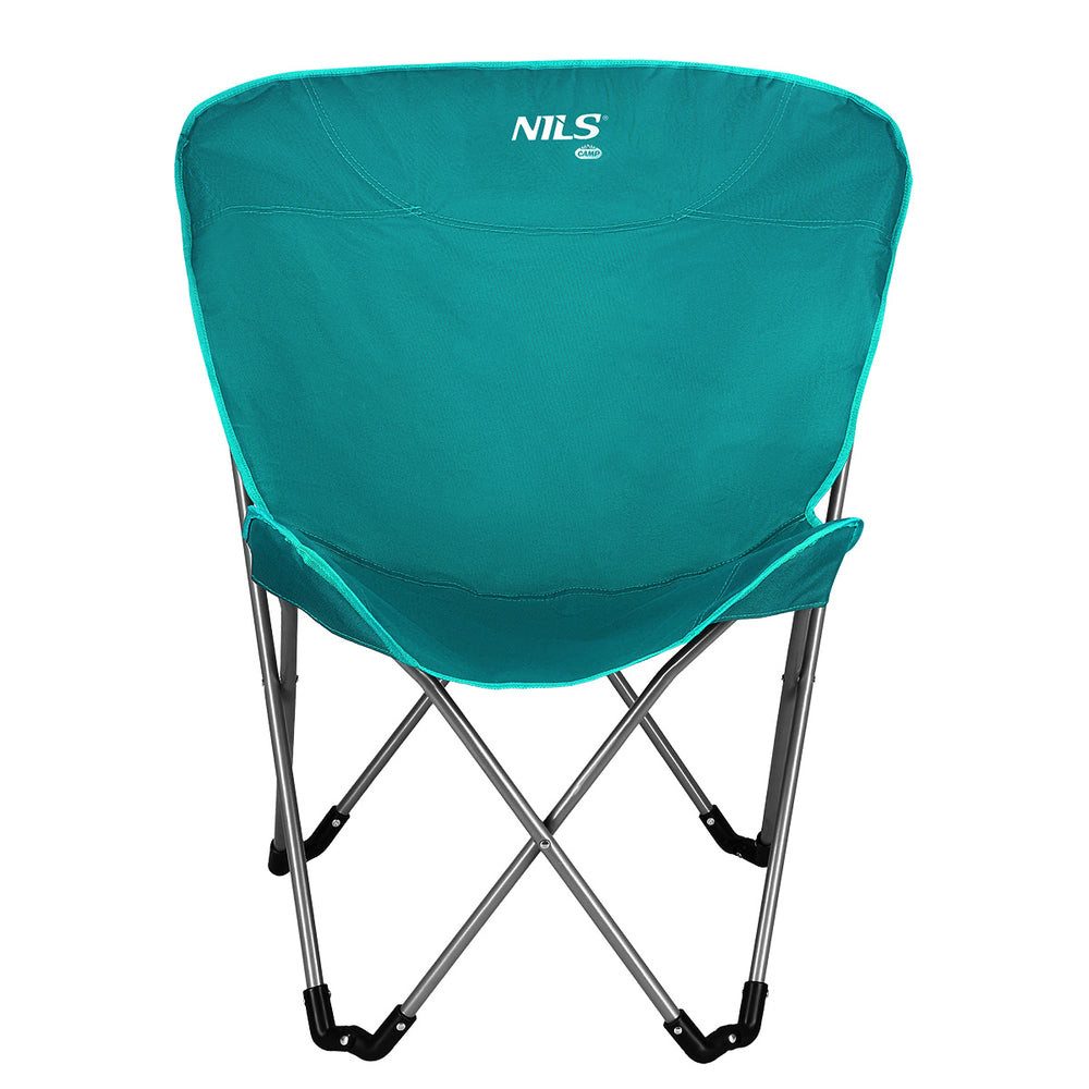 NILS CAMP Angelstuhl NC3051 Campingstuhl Angelsitz (1 St), stabile 15 mm Stahlprofile sorgen für sicheren Stand