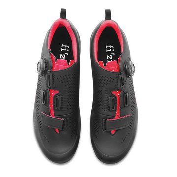 Fizik Klickpedal-Schuhe fizik Terra X5 - Schwarz / Rot 41 Fahrradschuh