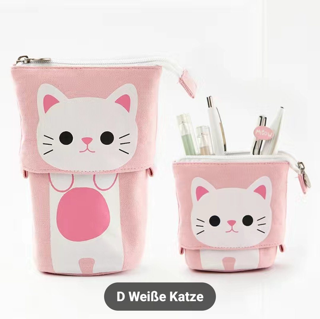 Nur Online 75 Federmäppchen Einziehbarer Federmappe,Künstlertasche,Make-up Pinselhalter