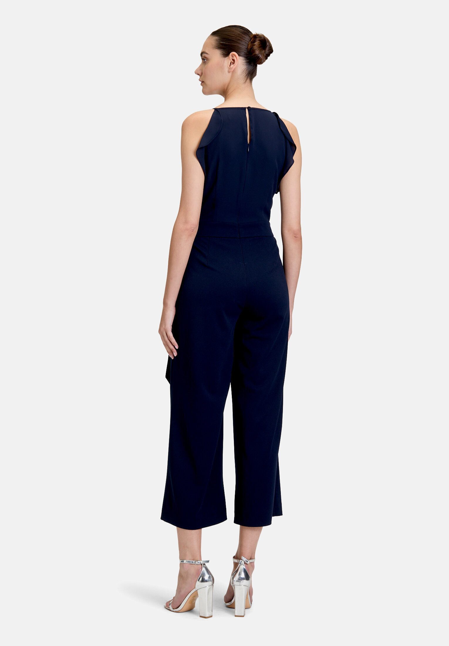 Vera Mont Overall Damen mit Volant (1-tlg) Bindeband