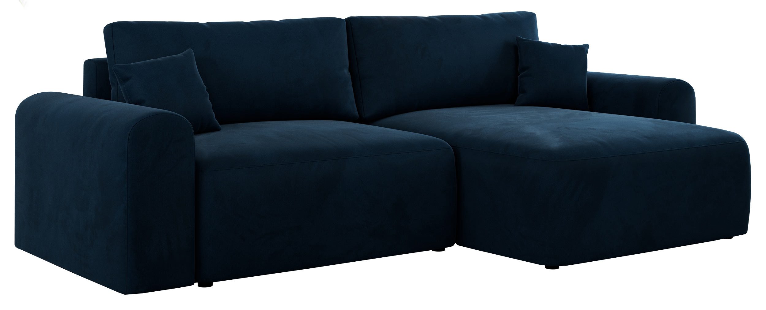 MKS MÖBEL Ecksofa NELSON, Set, Wellenfedern, DL-Typ-Automaten, Lose Kissen, günstig online kaufen