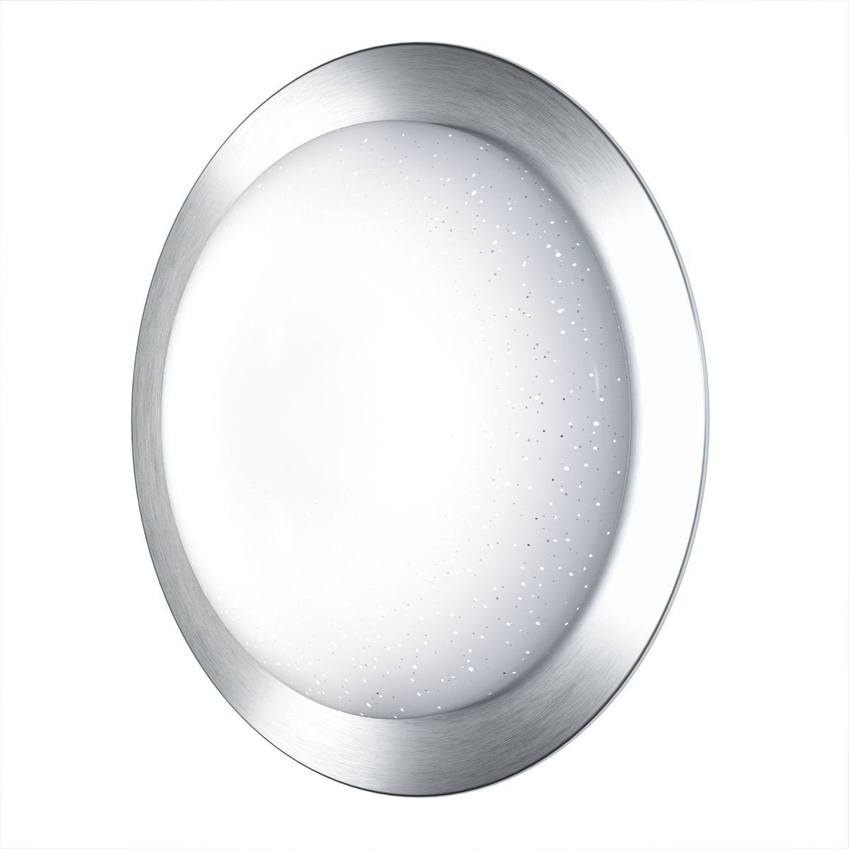 Osram Deckenleuchte Osram LED Deckenleuchte Silara Sparkle grau, rund, Inkl. Leuchtmittel, Dimmbar nicht Smart Home-fähig ohne Bewegungsmelder