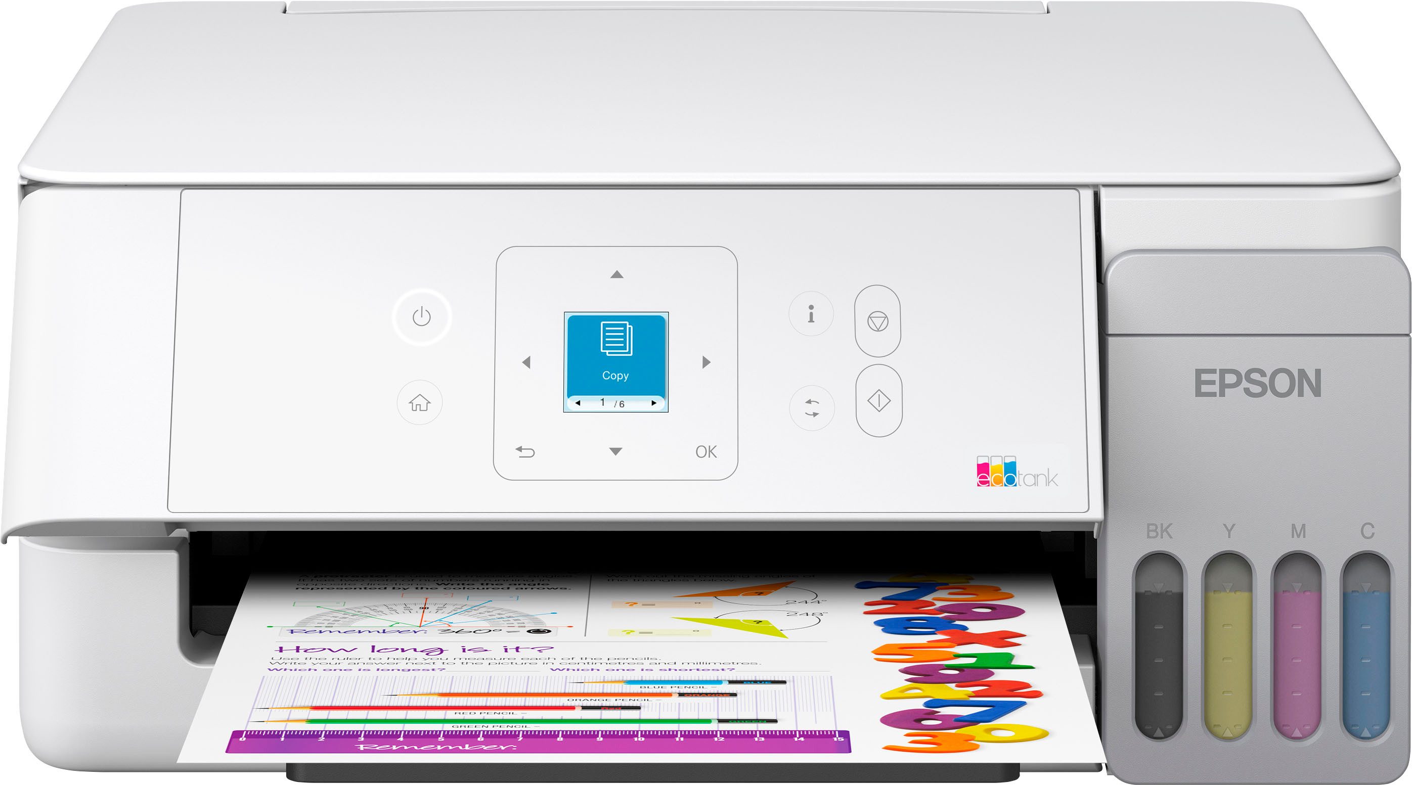 Epson EcoTank ET-2926 Multifunktionsdrucker, (WLAN (Wi-Fi), LAN (Ethernet), Wi-Fi Direct)