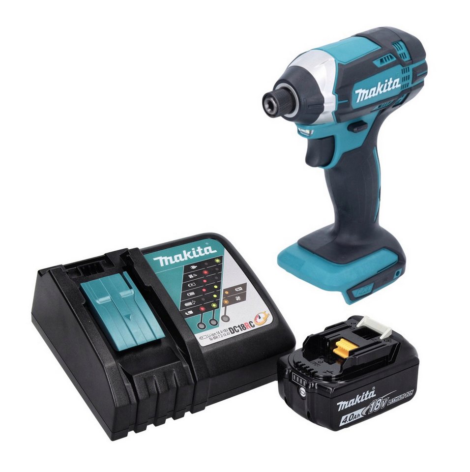 Thumbnail - Makita Akku-Schlagschrauber DTD 152 RM1 Akku Schlagschrauber 18 V 165 Nm + 1x Akku 4,0 Ah + Ladeg
