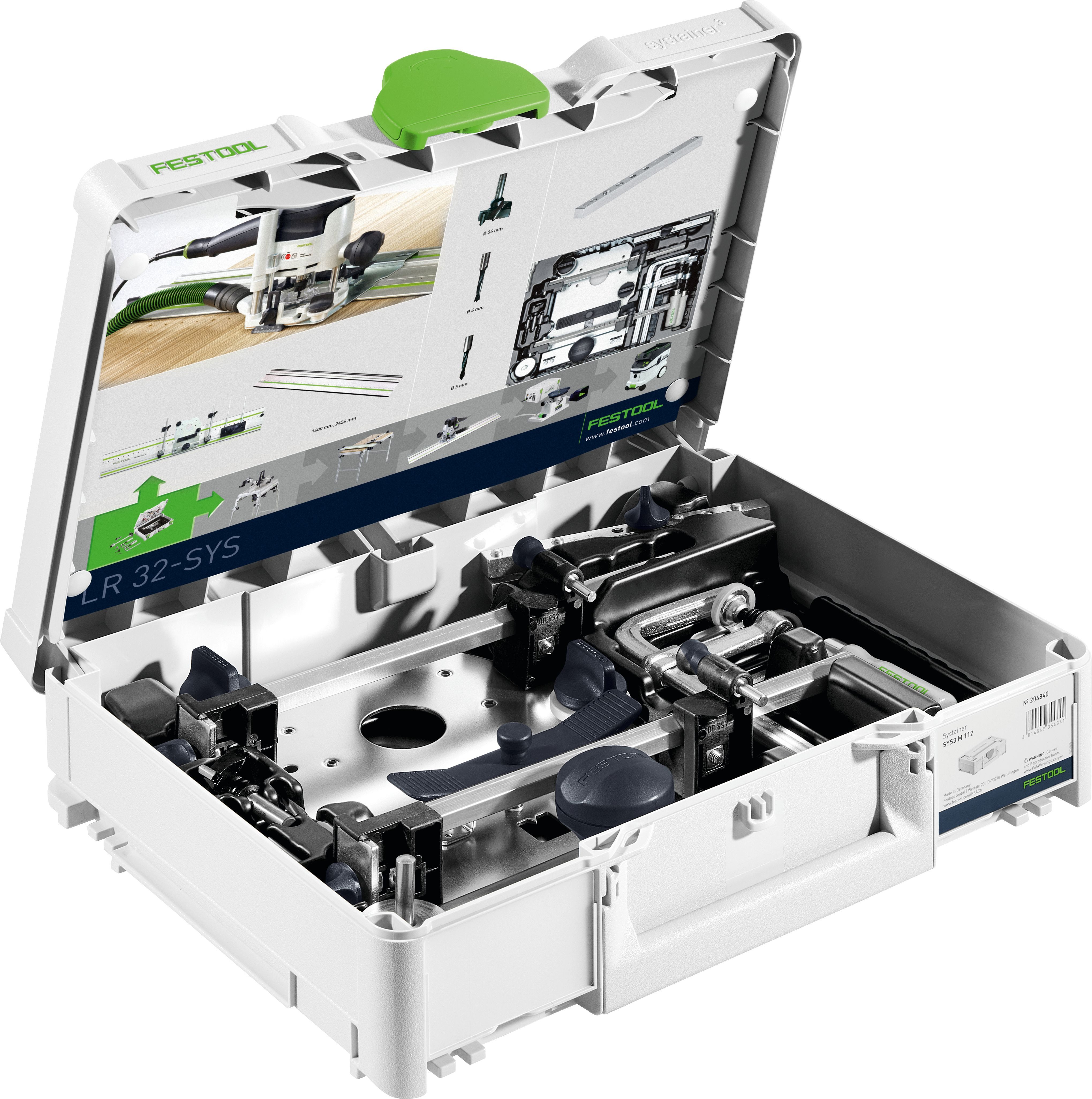 Fräser-Set Festool Lochreihenbohr-Set LR 32-SYS