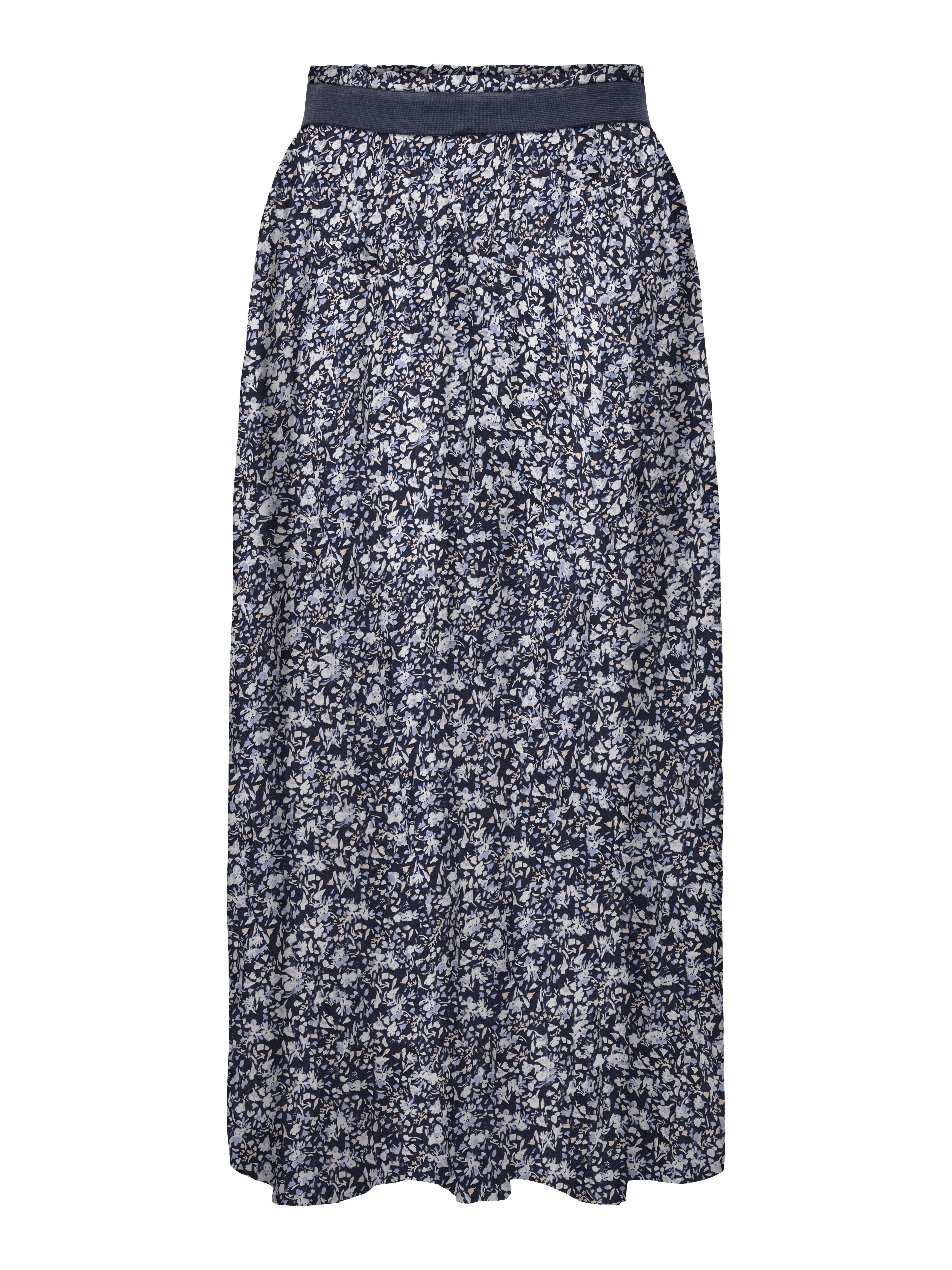 ONLY Maxirock ONLVENEDIG AOP LIFE LONG SKIRT Viskose, wadenlang