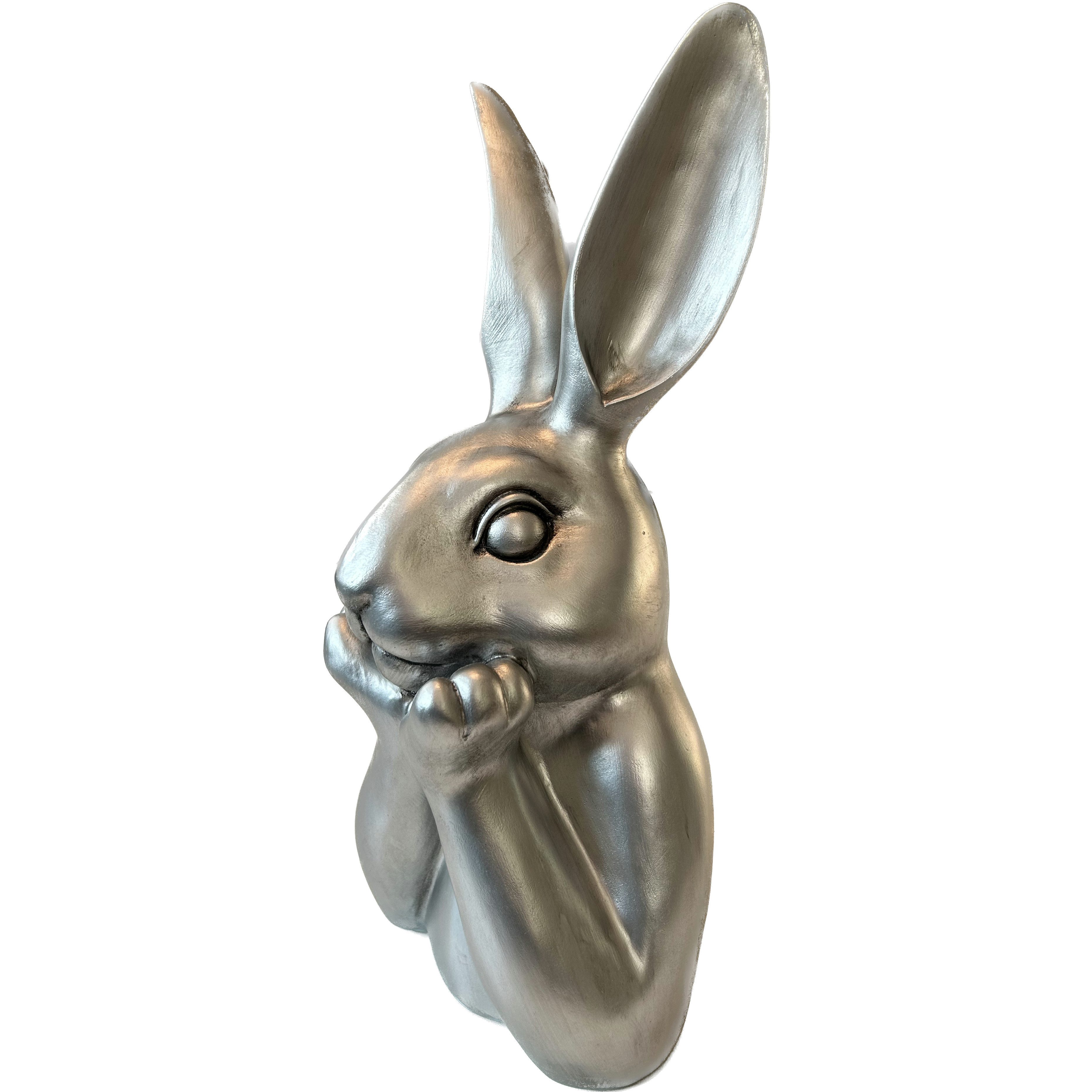 presentis Osterhase HASENBÜSTE Ben OSTERHASE 35cm OSTERDEKO DEKOFIGUR