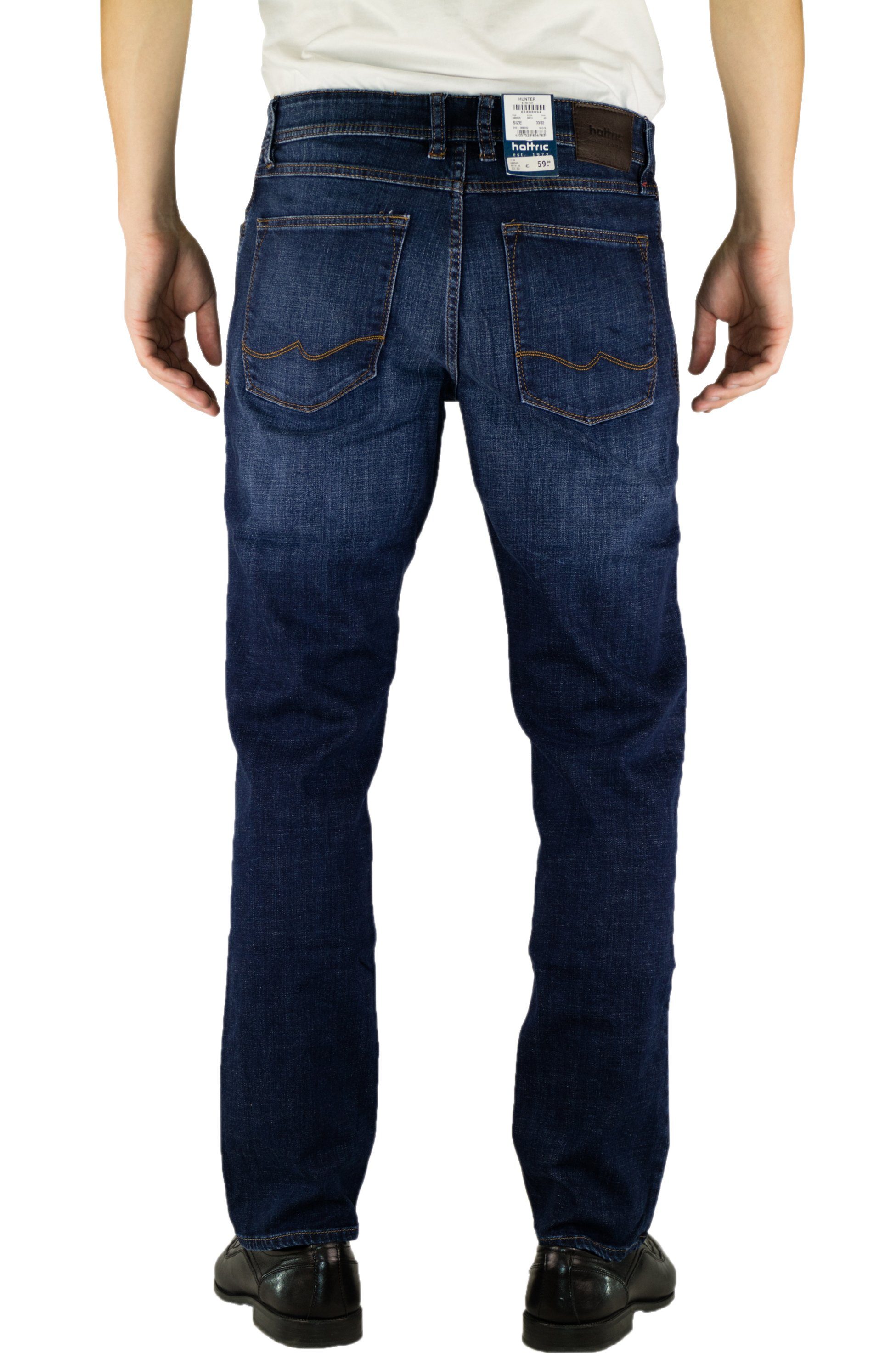 Hattric 5-Pocket-Jeans HATTRIC HUNTER mid blue used 688525 9214.42